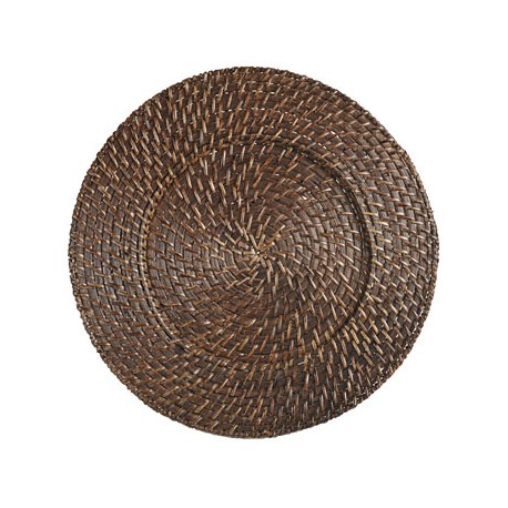 CHARGER PLATE - RATTAN ROUND