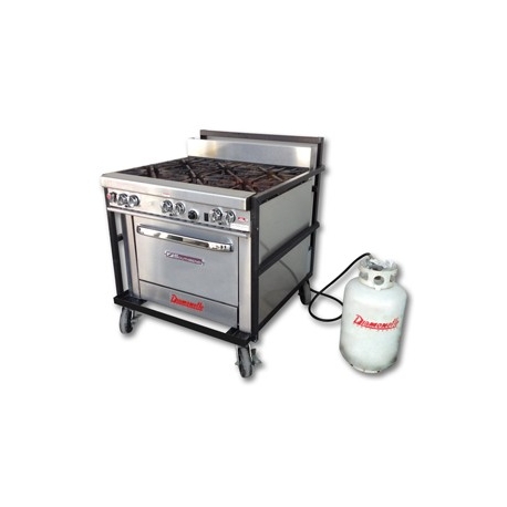 Mobile Baking Oven with 6 Burners $175.00