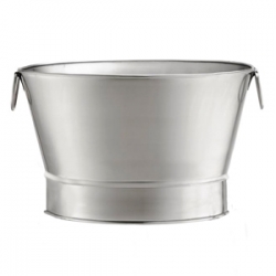 Stainless Double-Walled Beverage Tub
