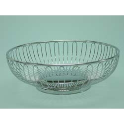 Bread Basket - Silver Plated