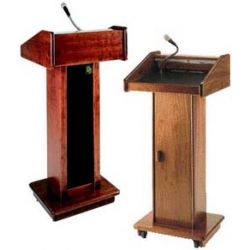 Lectern with Speakers - Self Standing