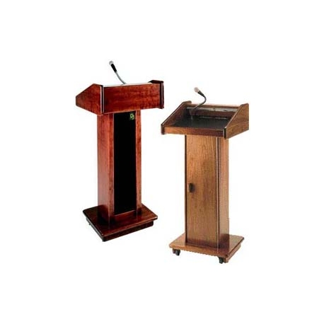 Lectern with Speakers - Self Standing