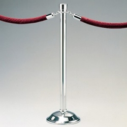 Stanchion - Chrome (Indoor)