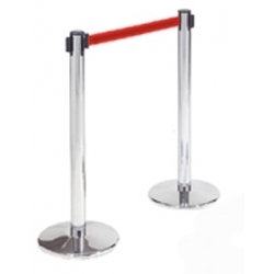 Stanchion with Pull Out Rope 6ft (Tensabarrier)