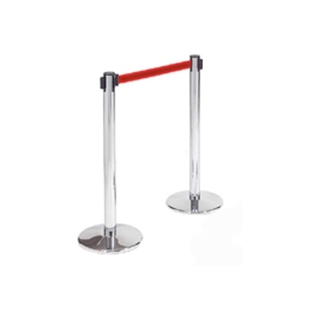 Stanchion with Pull Out Rope 6ft (Tensabarrier)
