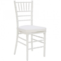 Chiavari Ballroom White with Cushion