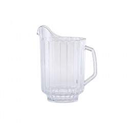 Ribbed Water Pitcher