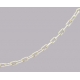 Stanchion - White Plastic Rope Chain 8 ft.