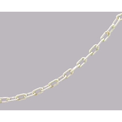 Stanchion - White Plastic Rope Chain 8 ft.