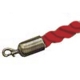 Stanchion Rope - Red Plastic 6 ft.