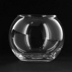 Bubble bowl candle holder
