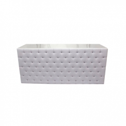 WHITE TUFTED BAR