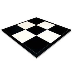 Black and White Dance Floor / Price per Sq Ft.